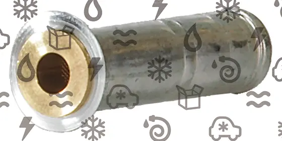 tryska termostatického expanzního ventilu TE2 - CZ, R744 / CO2